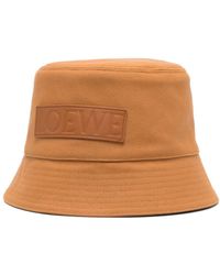 Loewe-Paulas Ibiza - Logo Bucket Hat - Lyst
