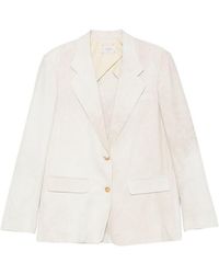 Alysi - Single-Breasted Blazer Jacket - Lyst