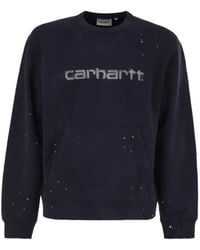 Carhartt - Logo Cotton Sweatshirt - Lyst