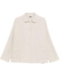 Apuntob - Linen And Wool Jacket - Lyst
