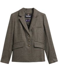 Barbour - Wool Outerwear Jacket With Soft Viscose Lining - Lyst