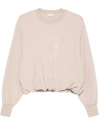 Brunello Cucinelli - Cotton Crewneck Sweatshirt - Lyst