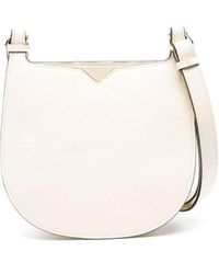 Valextra - Small Leather Hobo Bag - Lyst