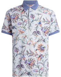 Etro - Arnica Paisley Polo - Lyst
