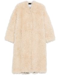Stand Studio - Carolina Faux Fur Coat - Lyst