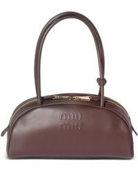 Miu Miu - Beau Medium Leather Handbag - Lyst