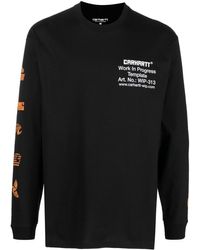 Carhartt Linograph Organic Cotton T-shirt - Black
