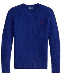 Polo Ralph Lauren - Maglione A Girocollo Con Logo - Lyst