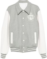 Balmain - Jacket With Wool Buttons - Lyst