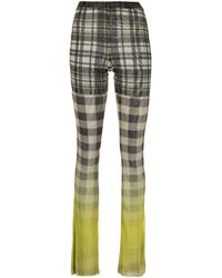 OTTOLINGER - Checked Trousers - Lyst