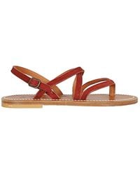 K. Jacques - Marathon Leather Sandals - Lyst