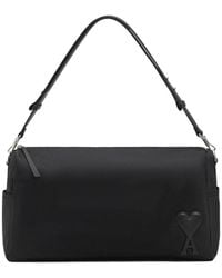 Ami Paris - Marcel Large Nylon Shoulder Bag - Lyst