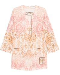 Zimmermann - Short Dress "Aster" - Lyst