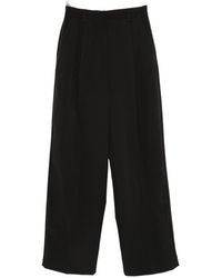 THE LATEST - Axel Straight-Leg Trousers - Lyst