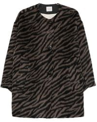 Alysi - Wool Coat - Lyst