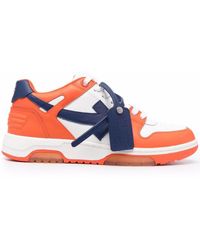 Off-White c/o Virgil Abloh Out Of Office Sneakers - Orange