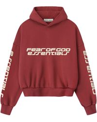 Essentials - Heavy Fleece Cropped Relaxed Sweatshirt - Lyst
