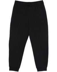 Emporio Armani - Logo Cotton Sweatpants - Lyst