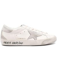 Golden Goose - Super-Star Nappa Upper Nabuk Star Suede Tongue Heel And Spur - Lyst