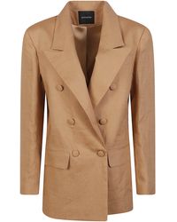 ACTUALEE - Double-Breasted Blazer - Lyst