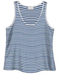 Pierre Louis Mascia - Striped Silk Tank Top - Lyst