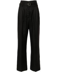 Forte Forte - Wool High-Wasited Trousers - Lyst