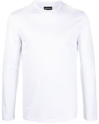 Emporio Armani - T-shirt a maniche lunghe - Lyst