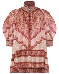 Zimmermann - Wanderlust Silk Blouse - Lyst