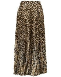Etro - Printed Midi Skirt - Lyst