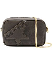 Golden Goose - Star Mini Leather Crossbody Bag - Lyst