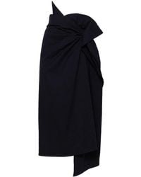 Issey Miyake - Enclothe Midi Skirt - Lyst