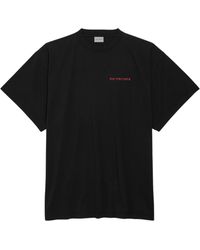 Balenciaga - Half-Sleeve T-Shirt - Lyst