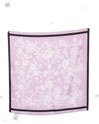 Gucci - Printed Silk Foulard - Lyst
