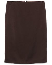 Tom Ford - Silk Pencil Skirt - Lyst