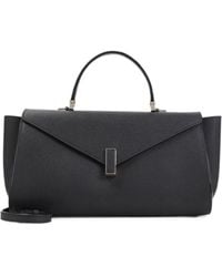 Valextra - Iside Editor Leather Tote Bag - Lyst