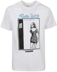 Pleasures - Printed Cotton T-shirt - Lyst