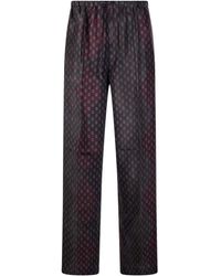 Dries Van Noten - Puvis Silk Trousers - Lyst