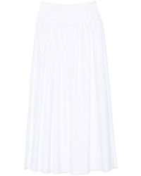 Lardini - Cotton Skirt - Lyst