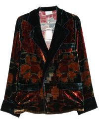 Pierre Louis Mascia - Single-Breasted Blazer Jacket - Lyst