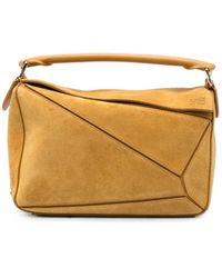 Loewe - Puzzle Featherlight Small Leather Handbag - Lyst