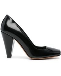 KHAITE - Leather Cedar Pumps - Lyst