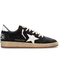 Golden Goose - Ball Star Leather Sneakers - Lyst