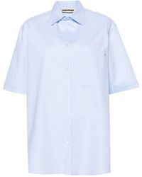 DARKPARK - Straight-point Collar Cotton Shirt - Lyst