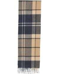Barbour - Carrbridge Tartan Check Fringed Scarf - Lyst
