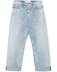 Valentino - Wide-Leg Jeans - Lyst