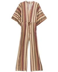 Siyu - Striped Long Jumpsuit - Lyst