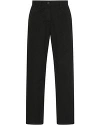 The Row - Logo-Patch Jeans - Lyst