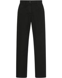 The Row - Logo-Patch Jeans - Lyst