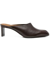 KHAITE - Colt Leather Mules - Lyst