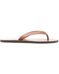 Manebí - Leather Thong Sandals - Lyst